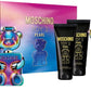Moschino Toy 2 Pearl Set  3.4oz Edp+Lotion +Mini+ Gel