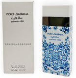 Tester - Light Blue Summer Vibes 3.4oz EDT for Women By Dolce Gabbana D&G
