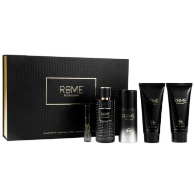Rome Pour Homme 3.4oz Edp + 4pcs By Bharara Mast Perfume