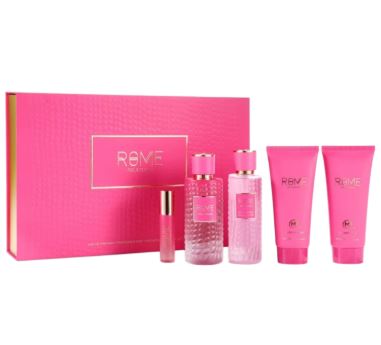 Rome Pour Femme 3.4oz Edp + 4pcs By Bharara Mast Perfume