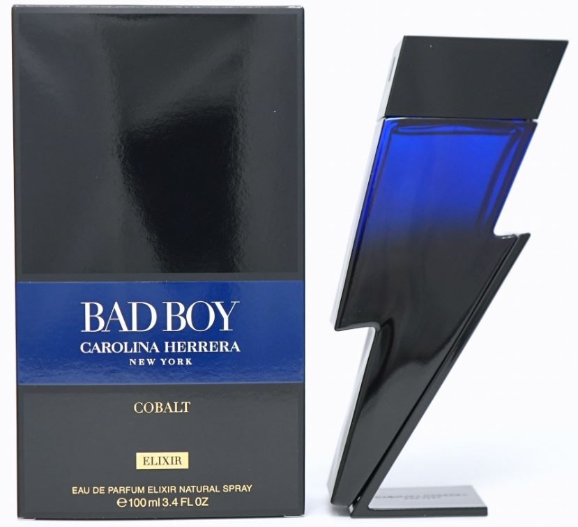 Bad Boy Cobalt Elixir 3.4oz Edp By Carolina Herrera