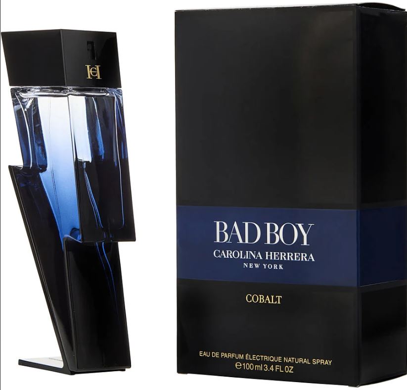 Bad Boy Cobalt Electrique 3.4oz Edp By Carolina Herrera