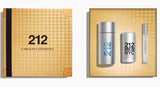 212 Men 3.4oz Edt + .34oz + 2.3oz Deo Stick By Carolina Herrera