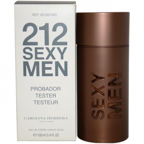 Tester 212 Sexy Men 3.4oz Eau de Toilette By Carolina Herrera