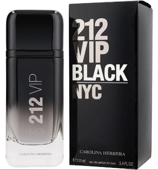212 VIP Black by Carolina Herrera 3.4oz Eau de Parfum for Men