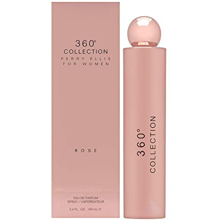 360 Collection Rose 3.4oz Eau de Toilette for Women By Perry Ellis