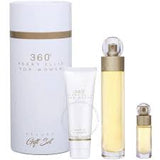 360 Ladies (Canister Set) 3.4oz Edp+3.0oz Gel+Mini