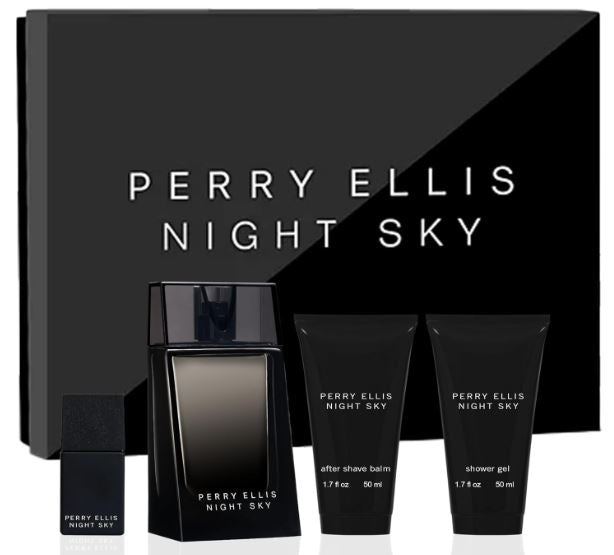 Perry Ellis Night Sky Mens Gift Set 3.4oz + 3 PC