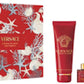 Versace Eros Flame 3.4oz Edp+5ml+Bag for Men