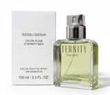 Tester Eternity by Calvin Klein 3.4oz Eau de Toilette for Mens