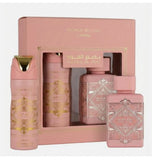 Lattafa Noble Blush 3.4oz Eau de Parfum + 200 Perfume Body Spray