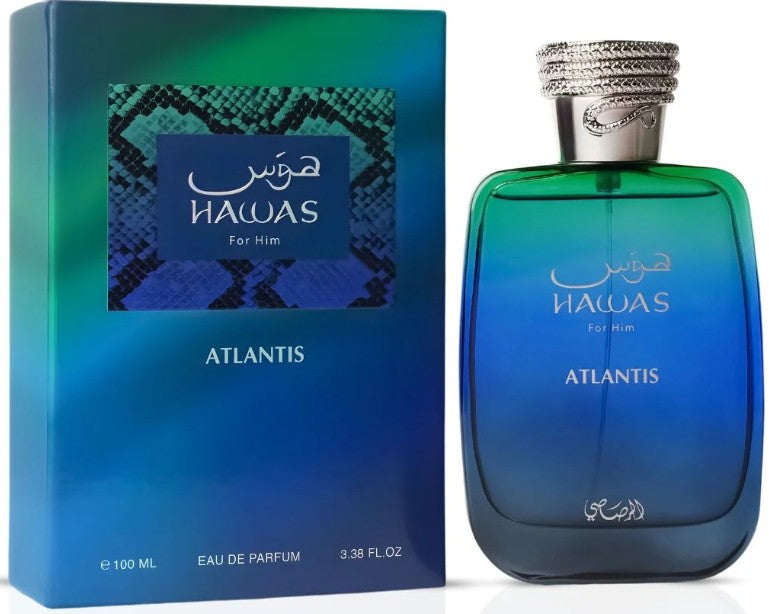 Hawas Atlantis 3.4oz Edp By Rasasi