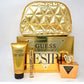 Guess Seductive Desire 2.5oz Edt + 15ml + Lotion + Bag