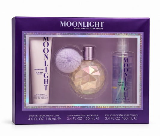 Moonlight by Ariana Grande 3.4oz Edp + Body Lotion + Body Mist