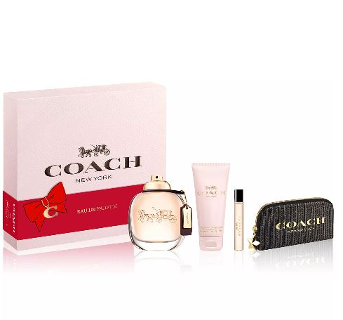 Coack New York Ladies 3.0oz Edp + Pouch + Body Lotion