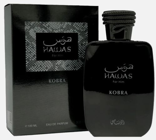Hawas Kobra 3.4oz Edp By Rasasi