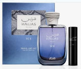 Hawas Ice 3.4oz Edp + 8ml Mini By Rasasi