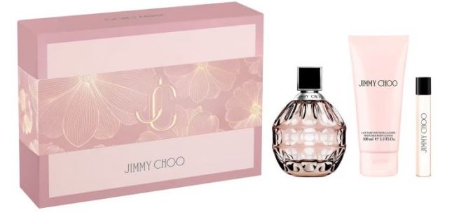 Jimmy Choo Cls 3.4ozEdp + Body Lotion + Mini+Pouch