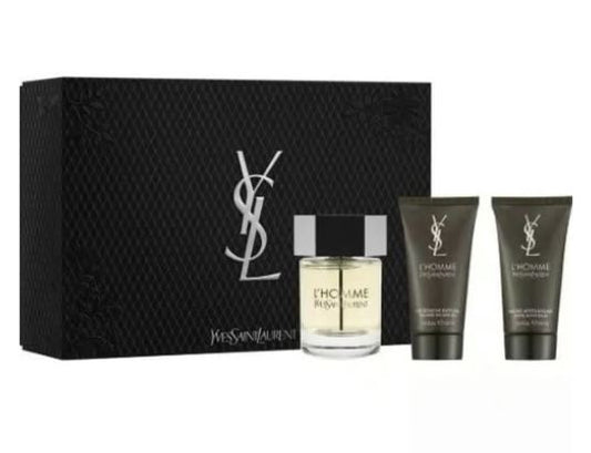 YSL L'Homme Set for Men (3.4oz + 2pc)