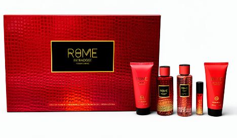 Rome Extradose Femme 3.4oz Edp + 4pcs By Bharara Mast Perfume