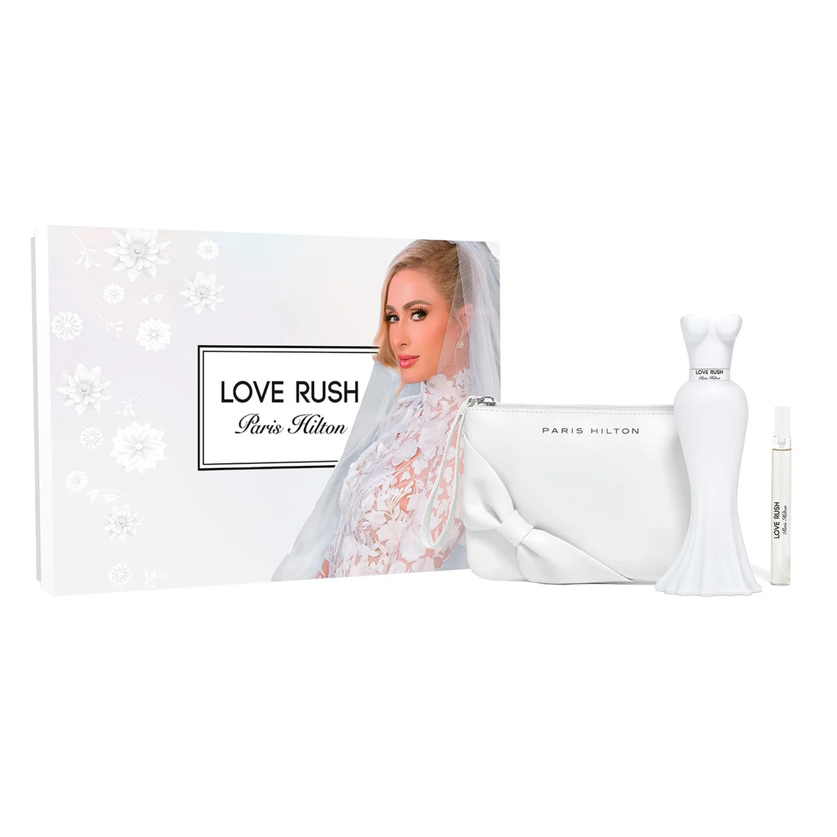Love Rush Set 3.4oz + 2pcs By Paris Hilton