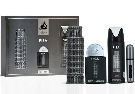 Lattafa Pride Pisa 3.4oz Eau de Parfum + 2PC