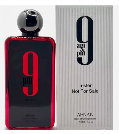 Tester 9PM Rebel 3.4oz Edp By Afnan