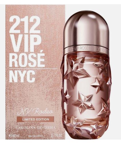 212 Vip Rose 2.8oz Edp Rodeo Limited Edition By Carolina Herrera