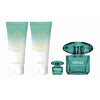 Versace Crystal Emerald  Set 3.0oz Edp+Lotion+ Gel+ Mini