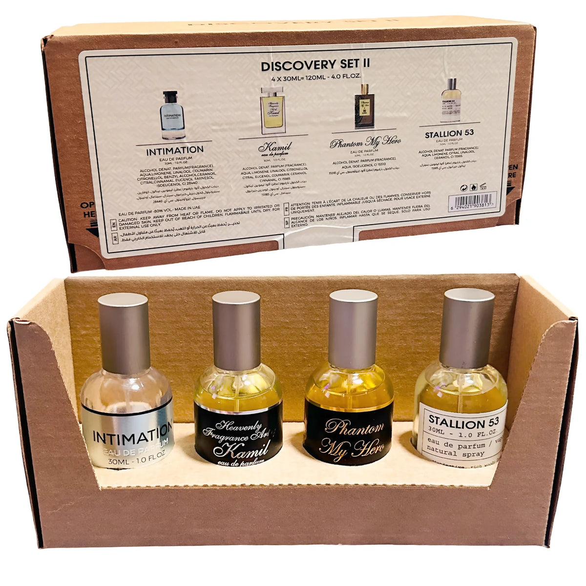 Emper Discovey II Travel Set 4X30ml 4oz Eau de Parfum
