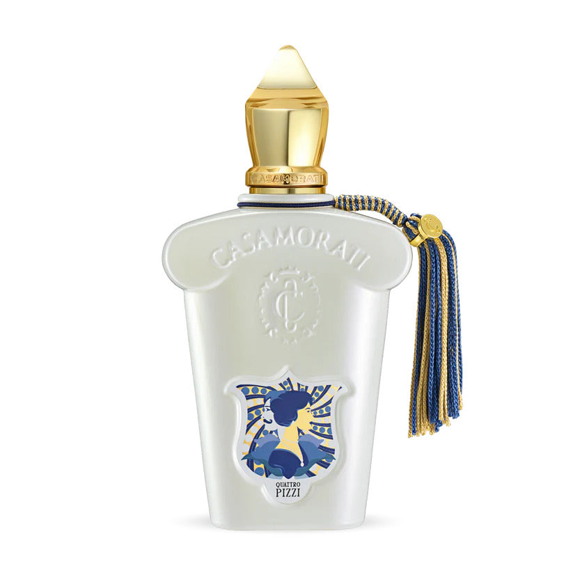 Xerjoff Casamorati Quattro Pizzi 3.4oz Eau de Parfum fragrance bottle